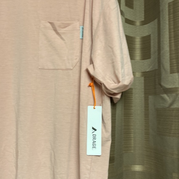 Dusty rose pocket tee - Picture 3 of 3